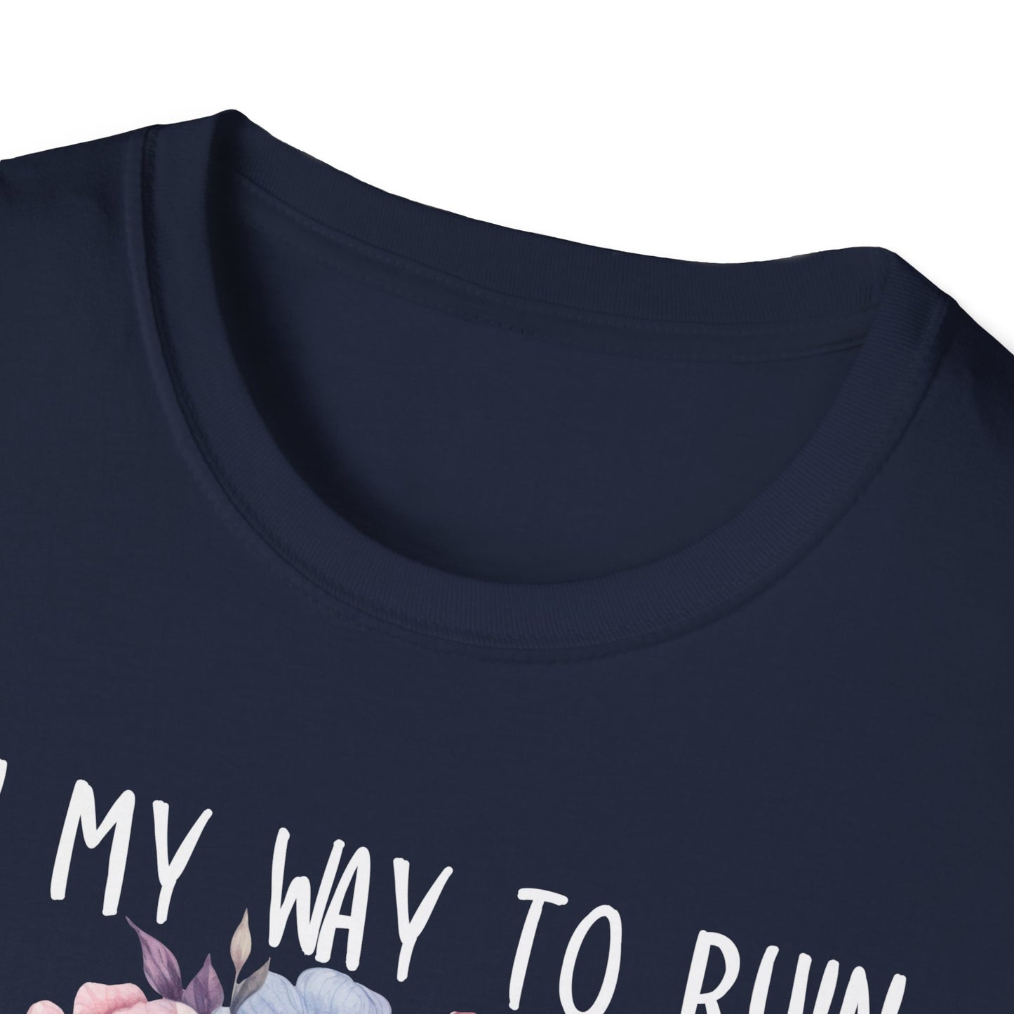 Skull Floral T-Shirt - On My Way to Ruin Something Beautiful, Boho Chic Tee, Edgy Casual Wear, Perfect Gift for Friends, Unique Graphic Tee