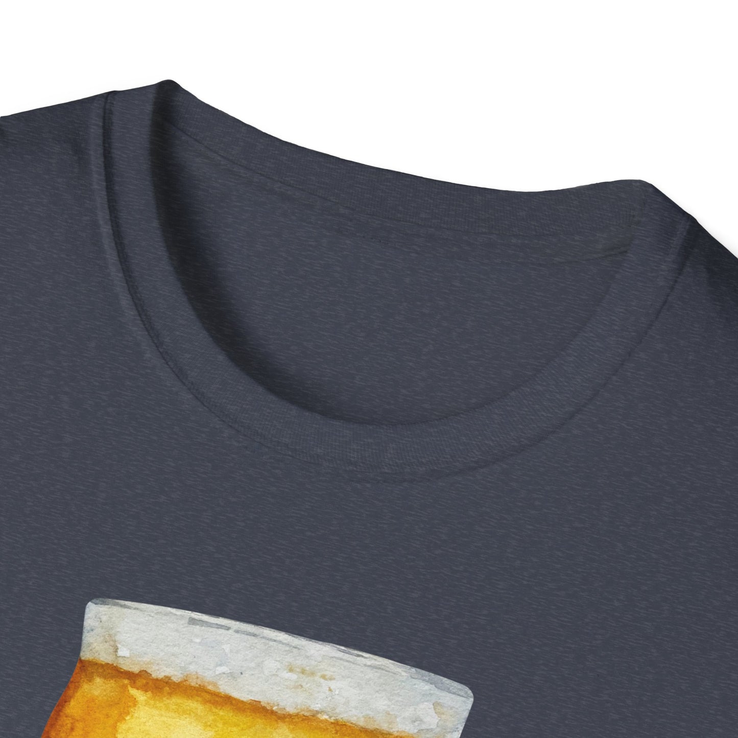 Artistic Beer T-Shirt, Perfect for Beer Lovers and Art Lovers, Gifts for Friends, Casual Style, Summer Parties, Humorous Apparel