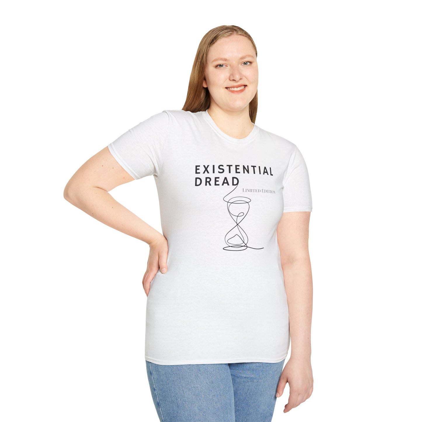 Existential Dread Unisex T-Shirt, Funny Casual Tee, Gift for Philosophers, Unique Graphic Shirt, Everyday Wear, Humor Top