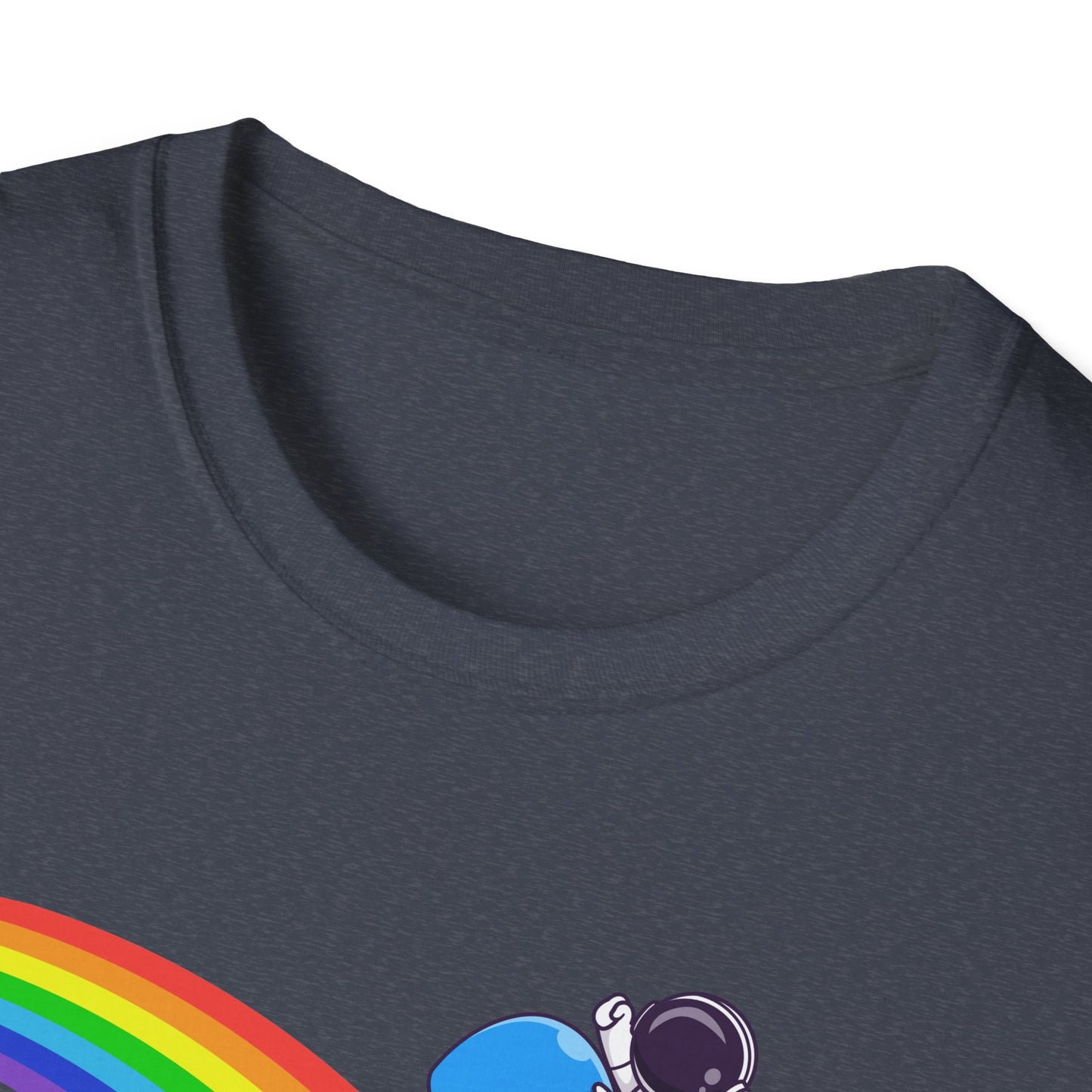 Riding the Spectrum T-Shirt - Joyful Unisex Tee for Celebrations, Gift for Friends, LGBTQ+ Pride, Positive Vibes, Casual Wear