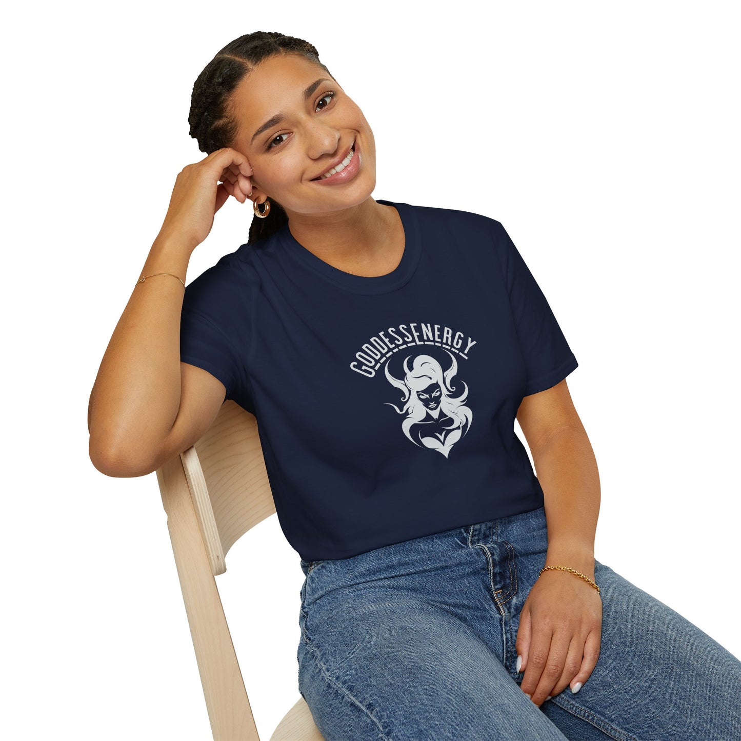 Goddess Energy Unisex T-Shirt, Empowering Tee, Feminine Shirt, Gift for Her, Inspirational Apparel