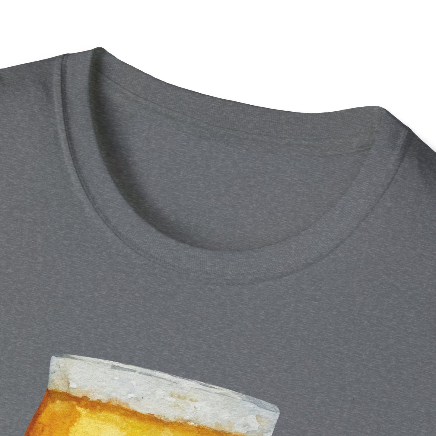 Artistic Beer T-Shirt, Perfect for Beer Lovers and Art Lovers, Gifts for Friends, Casual Style, Summer Parties, Humorous Apparel