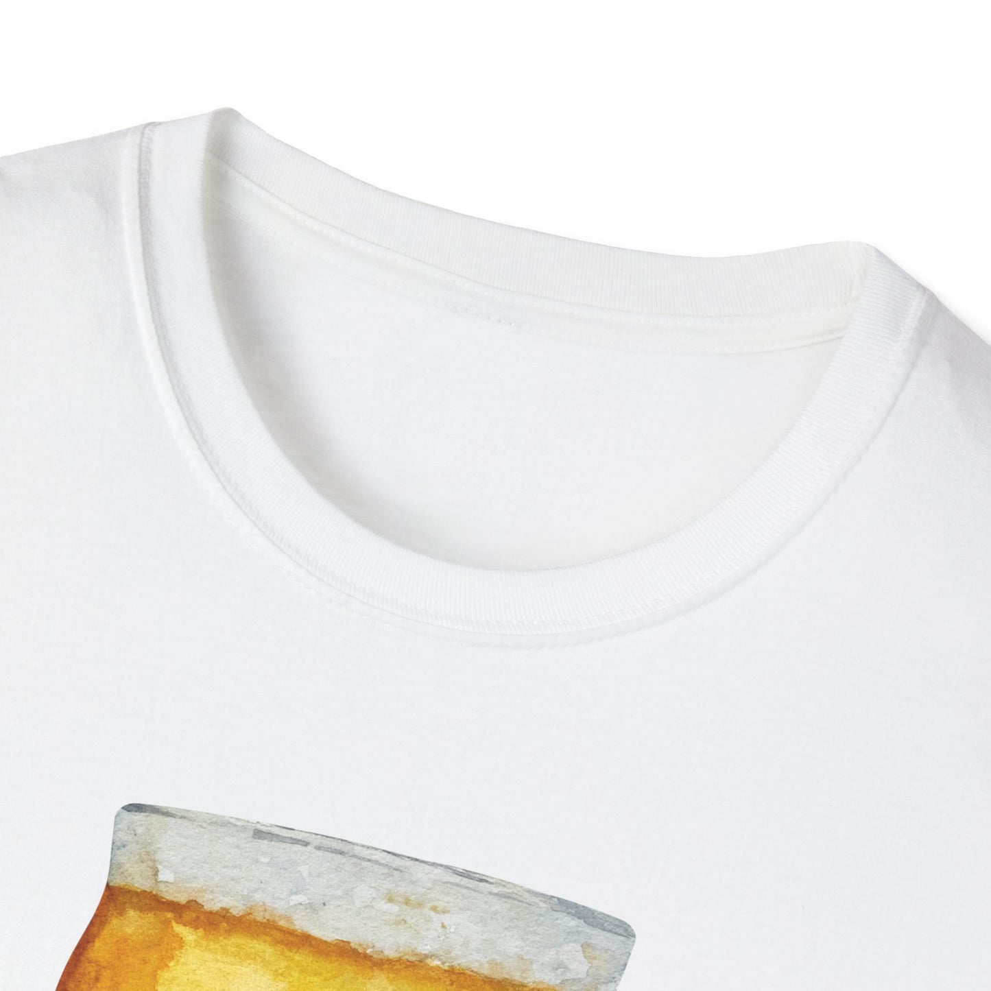 Artistic Beer T-Shirt, Perfect for Beer Lovers and Art Lovers, Gifts for Friends, Casual Style, Summer Parties, Humorous Apparel