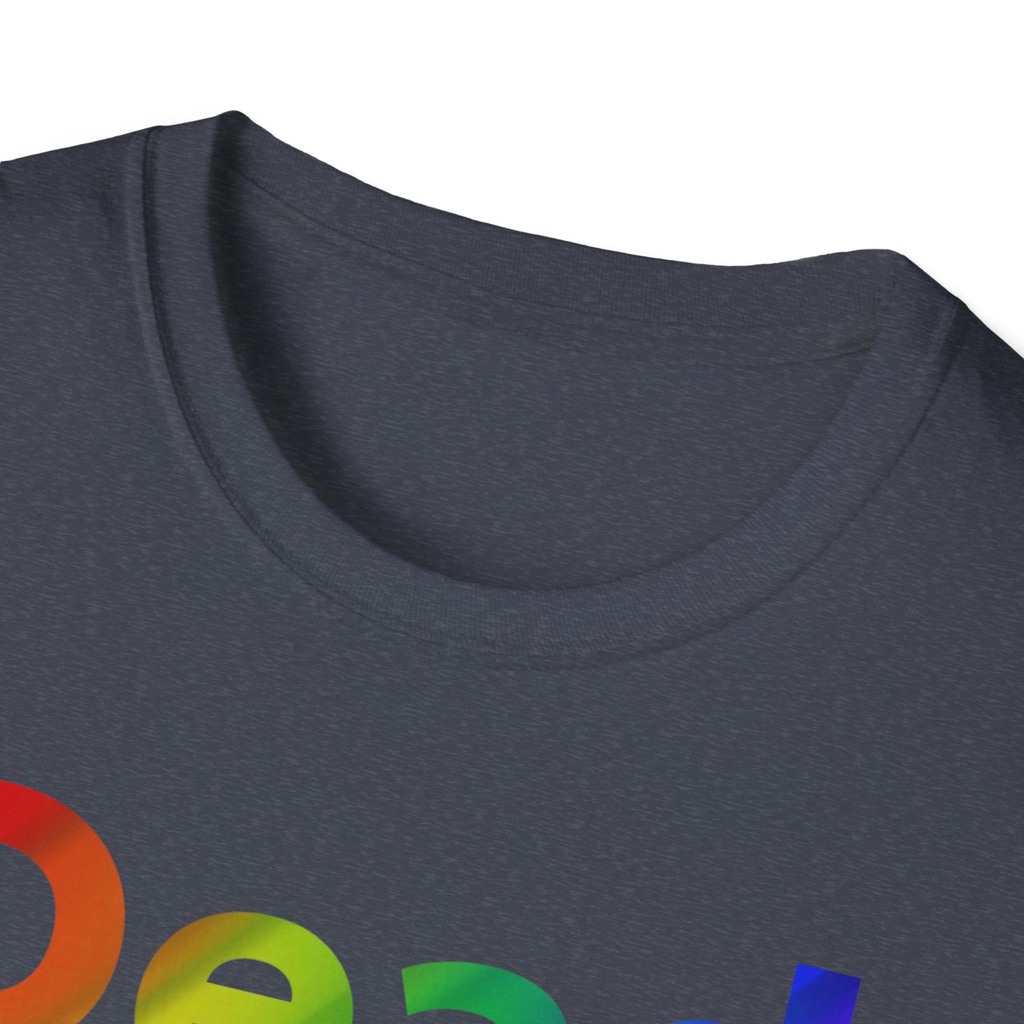Colorful 'Dead Inside' Unisex Softstyle T-Shirt, Funny Graphic Tee, Casual Wear, Gift Idea, Everyday Comfort
