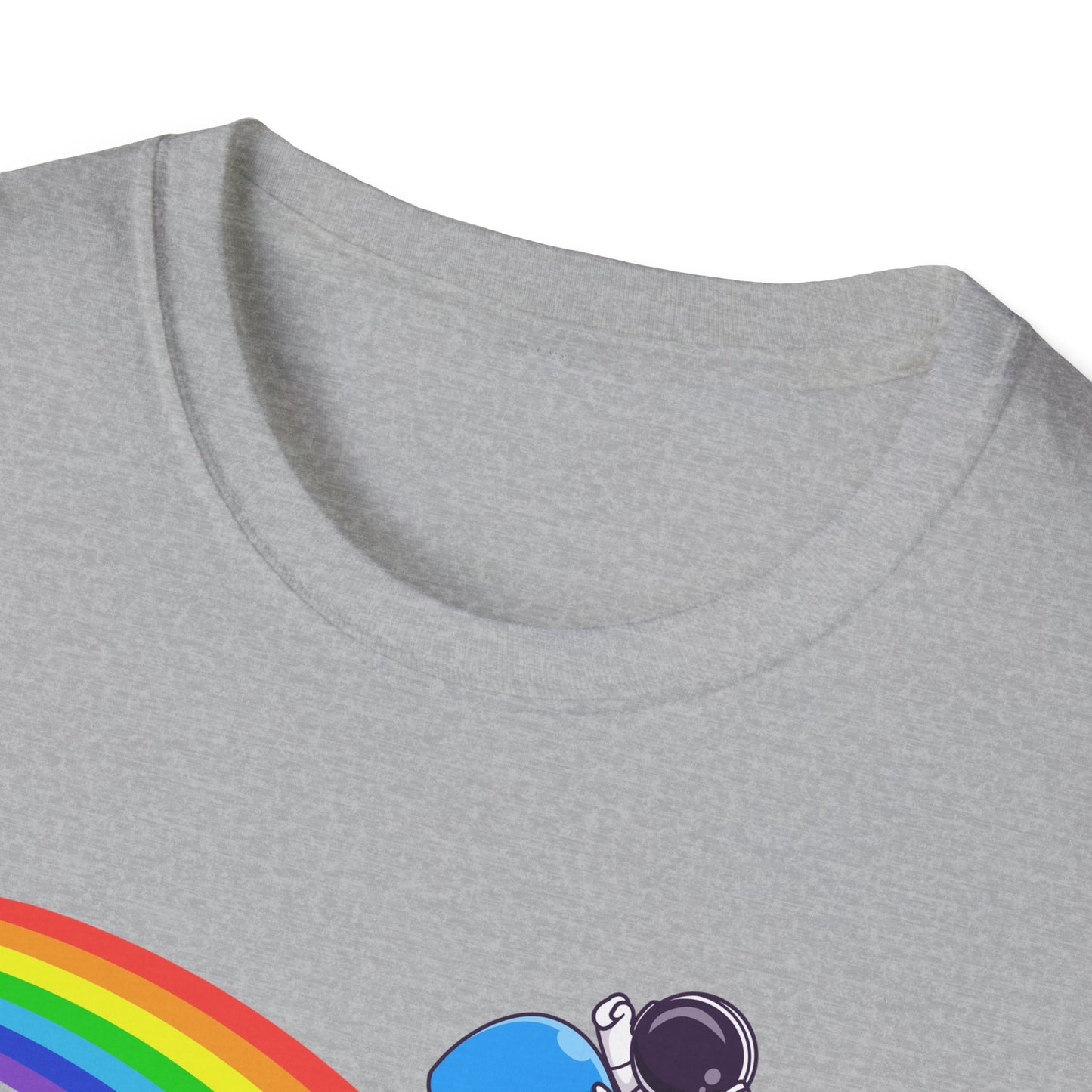 Riding the Spectrum T-Shirt - Joyful Unisex Tee for Celebrations, Gift for Friends, LGBTQ+ Pride, Positive Vibes, Casual Wear