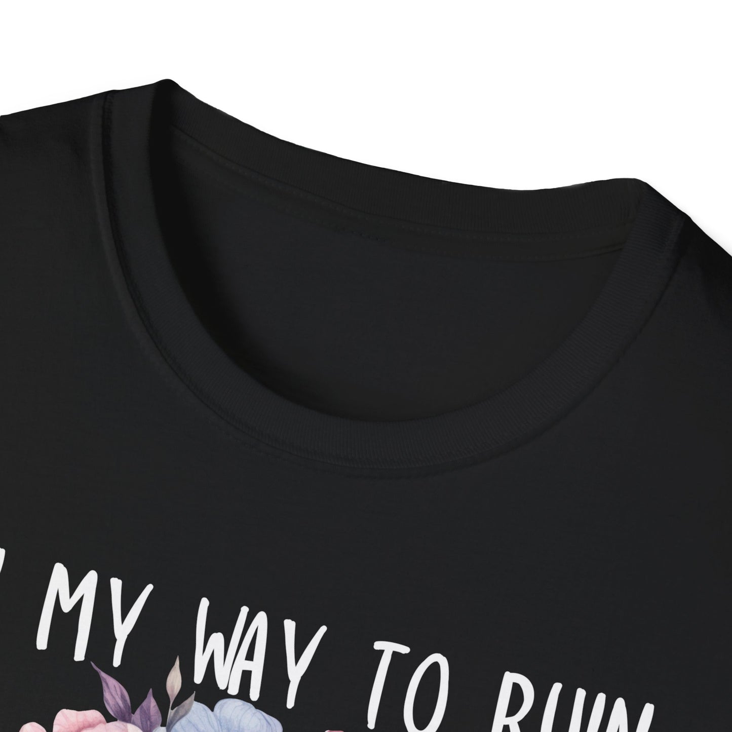 Skull Floral T-Shirt - On My Way to Ruin Something Beautiful, Boho Chic Tee, Edgy Casual Wear, Perfect Gift for Friends, Unique Graphic Tee