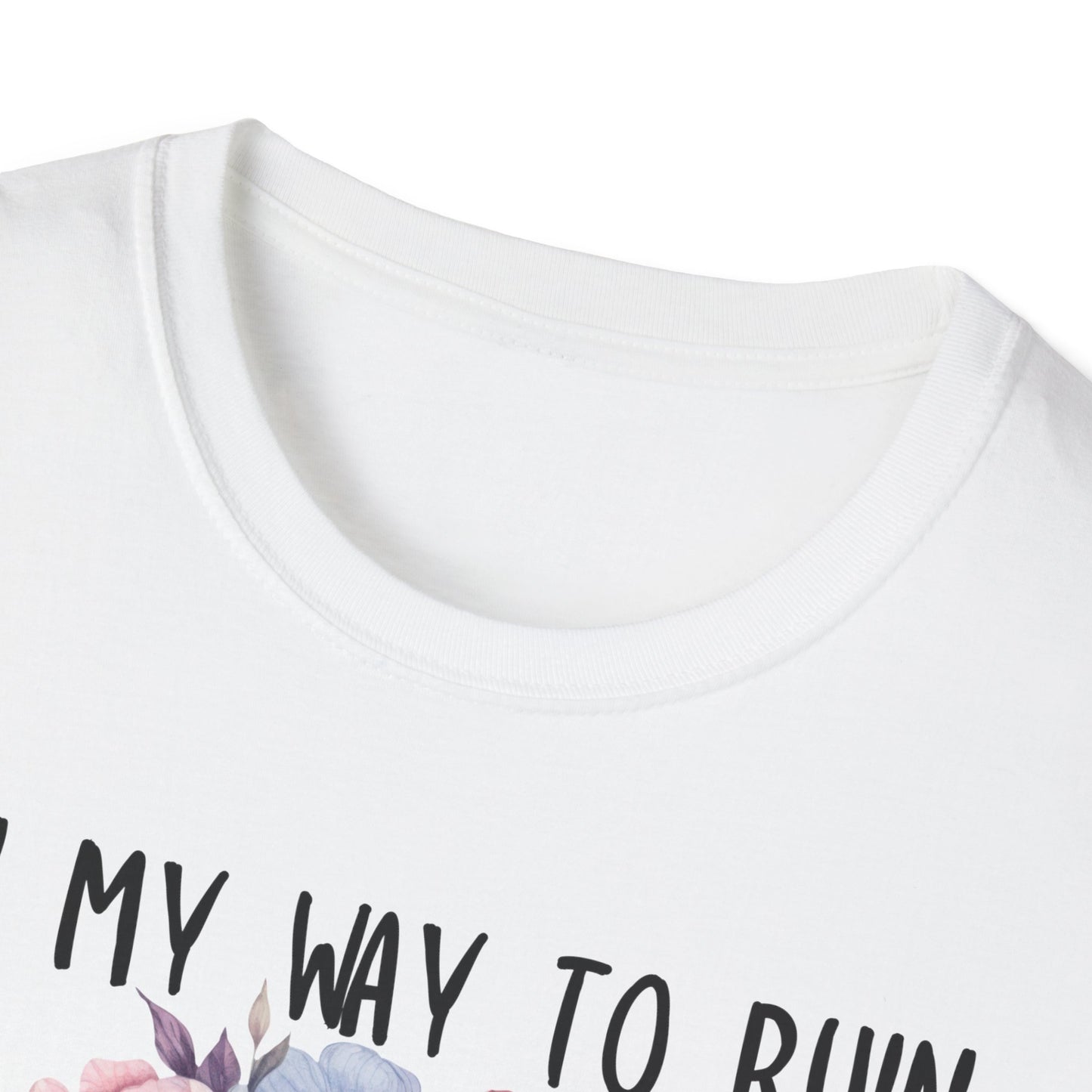 Skull Floral T-Shirt - On My Way to Ruin Something Beautiful, Boho Chic Tee, Edgy Casual Wear, Perfect Gift for Friends, Unique Graphic Tee