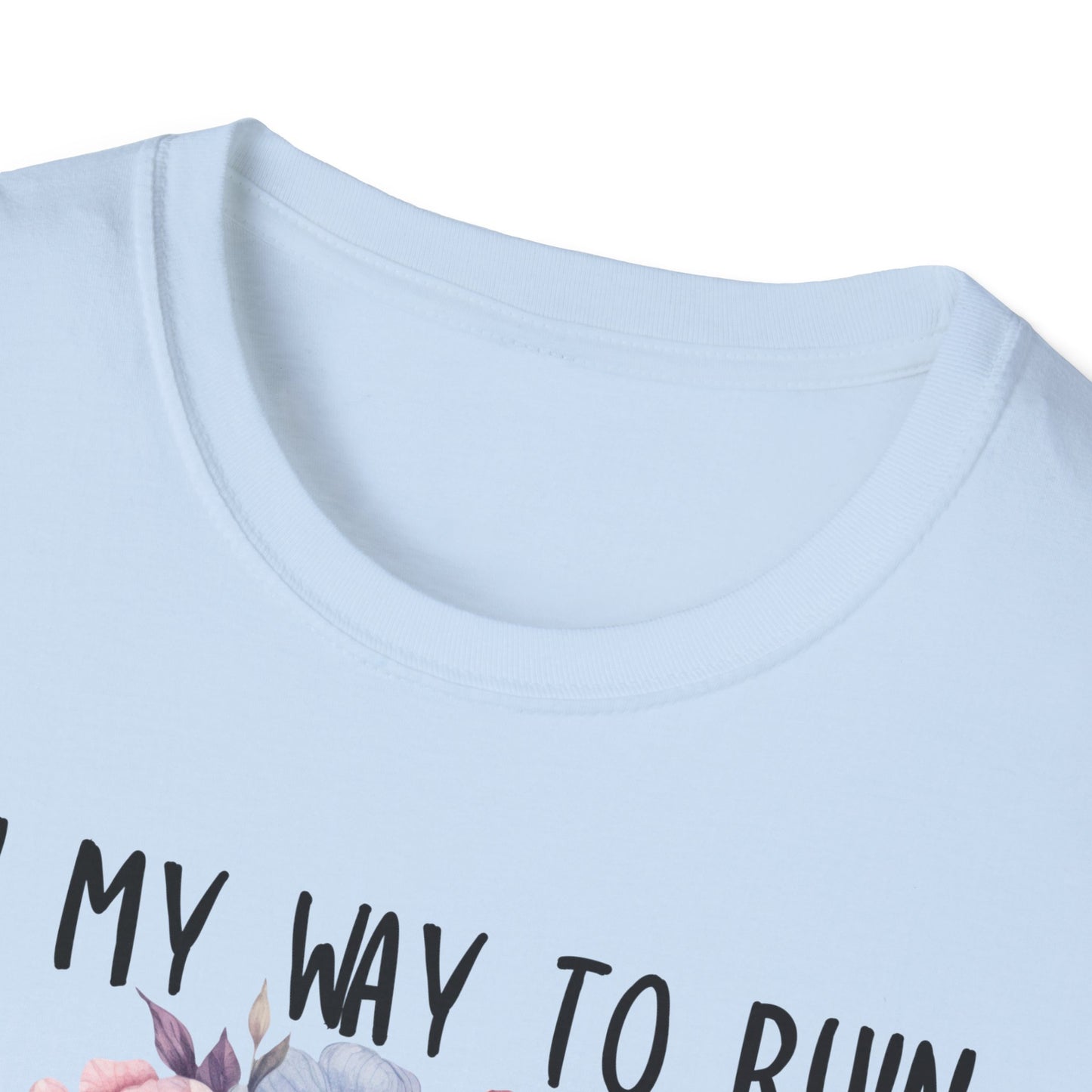 Skull Floral T-Shirt - On My Way to Ruin Something Beautiful, Boho Chic Tee, Edgy Casual Wear, Perfect Gift for Friends, Unique Graphic Tee