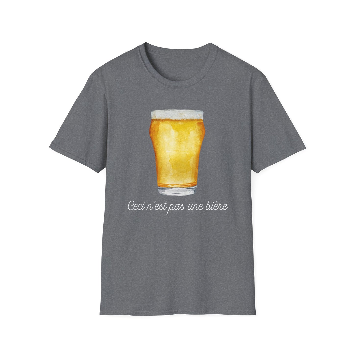Artistic Beer T-Shirt, Perfect for Beer Lovers and Art Lovers, Gifts for Friends, Casual Style, Summer Parties, Humorous Apparel