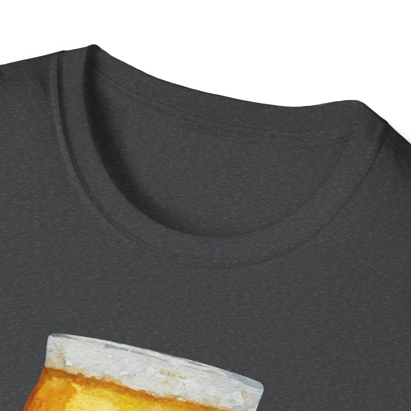 Artistic Beer T-Shirt, Perfect for Beer Lovers and Art Lovers, Gifts for Friends, Casual Style, Summer Parties, Humorous Apparel