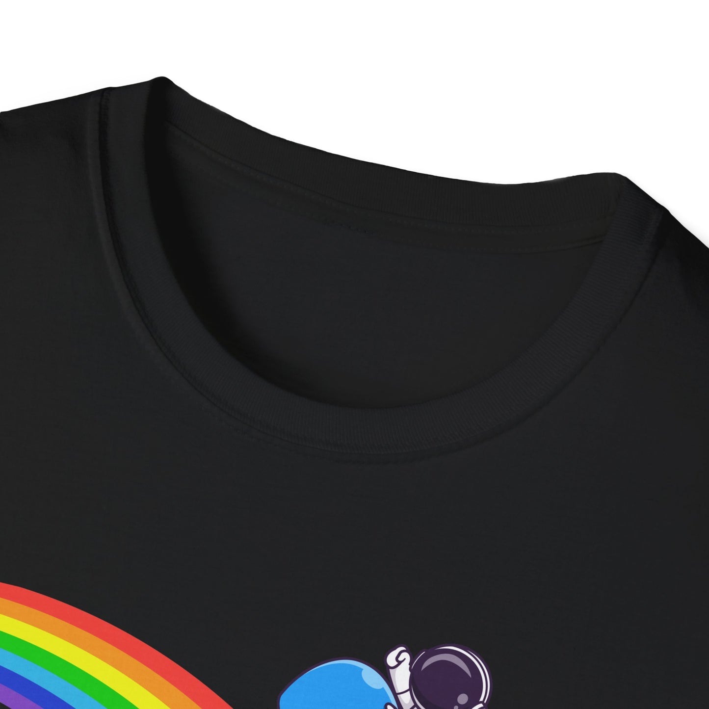 Riding the Spectrum T-Shirt - Joyful Unisex Tee for Celebrations, Gift for Friends, LGBTQ+ Pride, Positive Vibes, Casual Wear