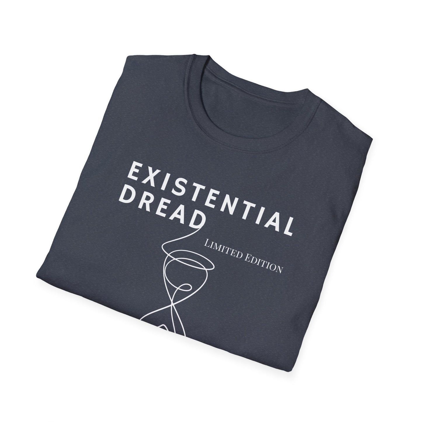 Existential Dread Unisex T-Shirt, Funny Casual Tee, Gift for Philosophers, Unique Graphic Shirt, Everyday Wear, Humor Top