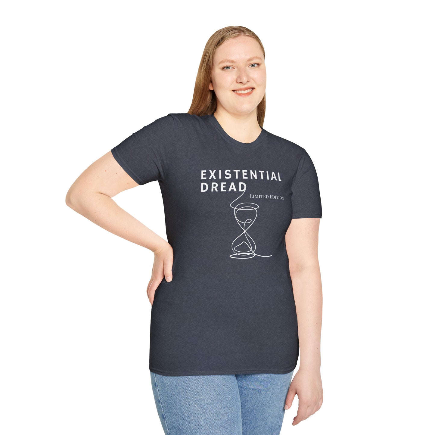 Existential Dread Unisex T-Shirt, Funny Casual Tee, Gift for Philosophers, Unique Graphic Shirt, Everyday Wear, Humor Top