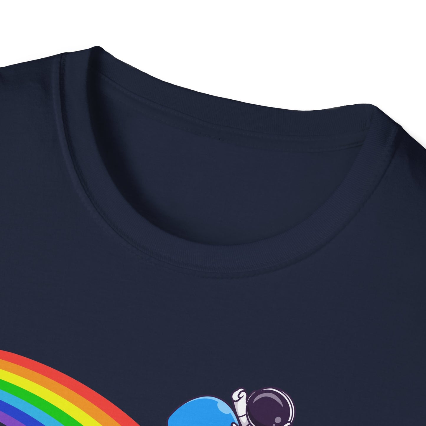 Riding the Spectrum T-Shirt - Joyful Unisex Tee for Celebrations, Gift for Friends, LGBTQ+ Pride, Positive Vibes, Casual Wear