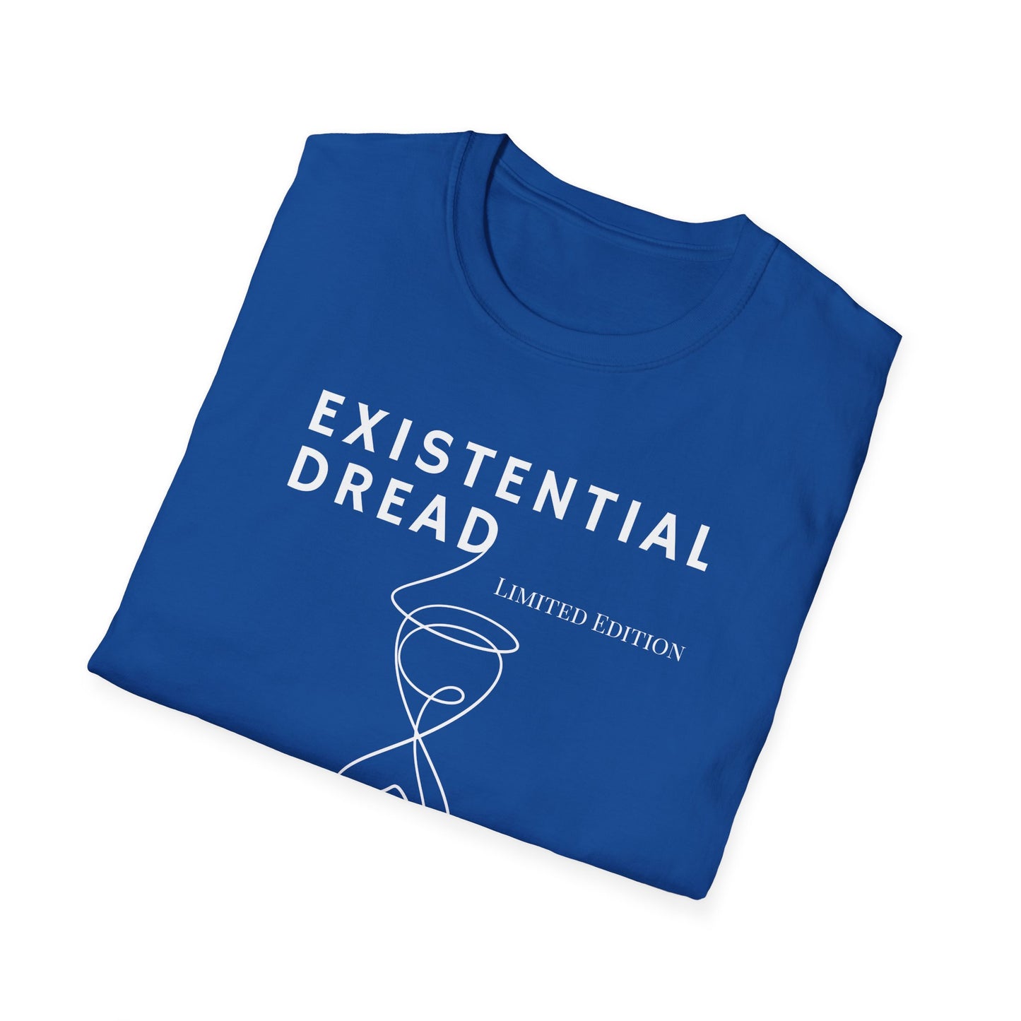Existential Dread Unisex T-Shirt, Funny Casual Tee, Gift for Philosophers, Unique Graphic Shirt, Everyday Wear, Humor Top