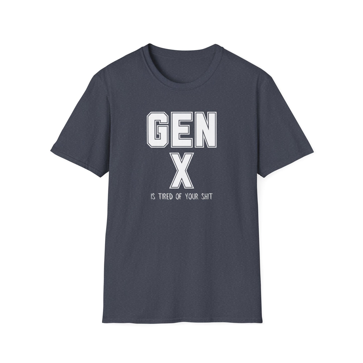 Gen X T-Shirt - Unisex Vintage Tee, Retro Generation X Humor Shirt, Gift for Gen Xers, Nostalgic Apparel, Cool Casual Wear