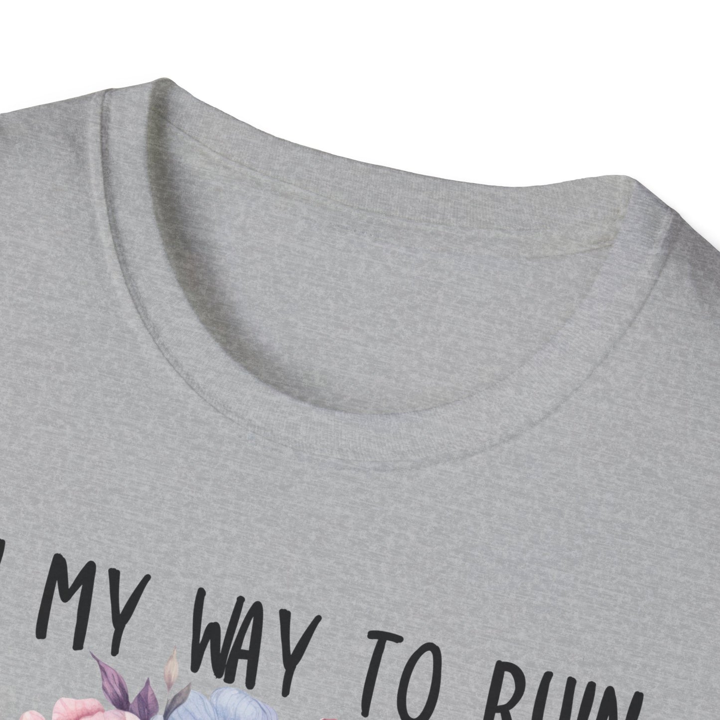 Skull Floral T-Shirt - On My Way to Ruin Something Beautiful, Boho Chic Tee, Edgy Casual Wear, Perfect Gift for Friends, Unique Graphic Tee
