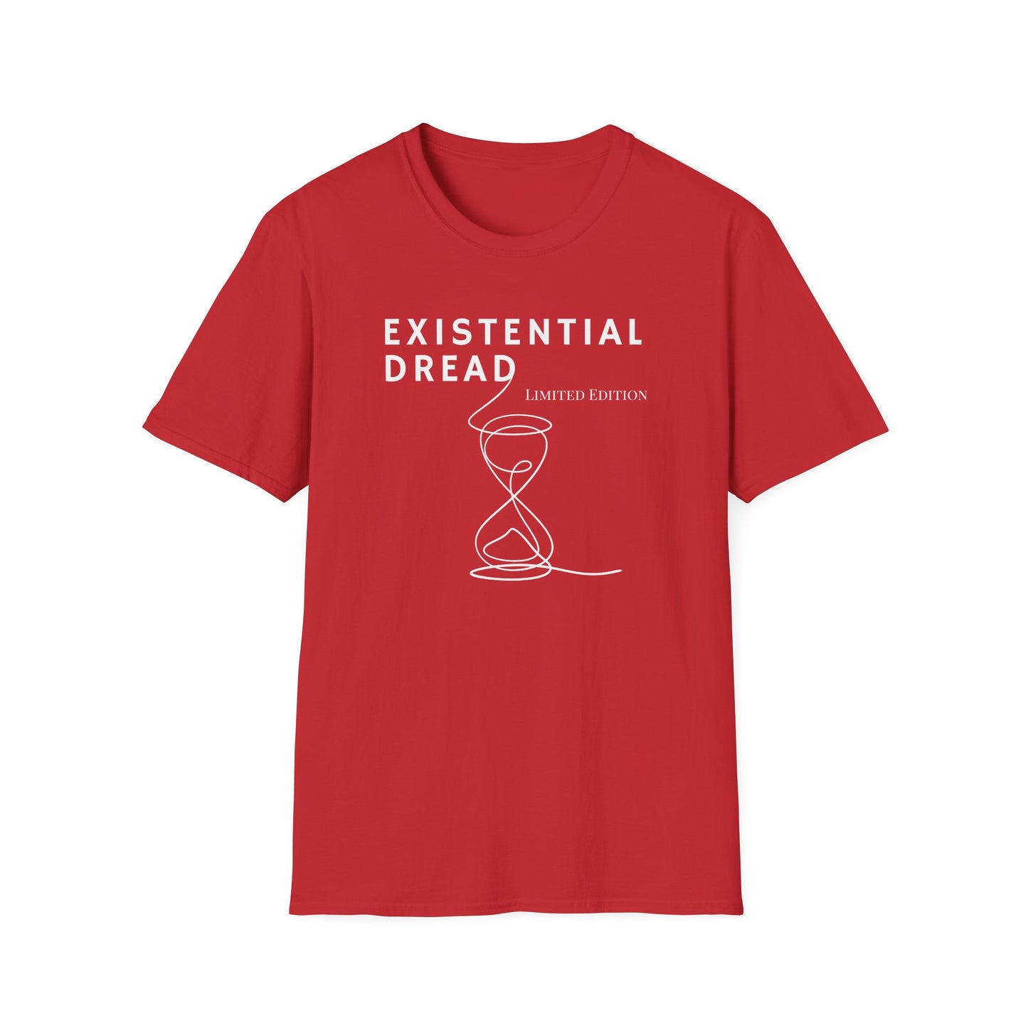 Existential Dread Unisex T-Shirt, Funny Casual Tee, Gift for Philosophers, Unique Graphic Shirt, Everyday Wear, Humor Top