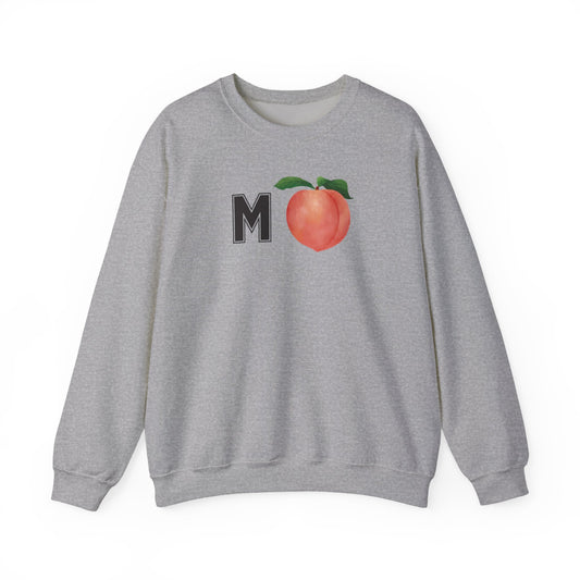 Impeach Unisex Crewneck Sweatshirt, Cozy Graphic Sweatshirt, Comfortable Layer, Gift for Peach Lovers, Casual Fall Apparel