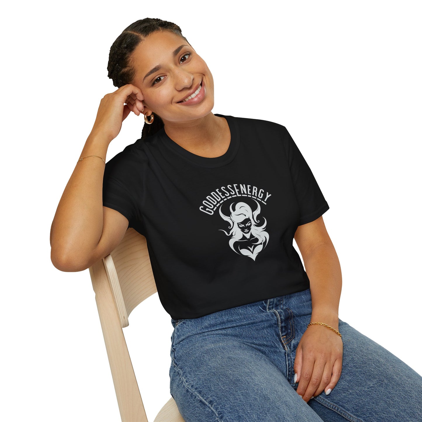 Goddess Energy Unisex T-Shirt, Empowering Tee, Feminine Shirt, Gift for Her, Inspirational Apparel