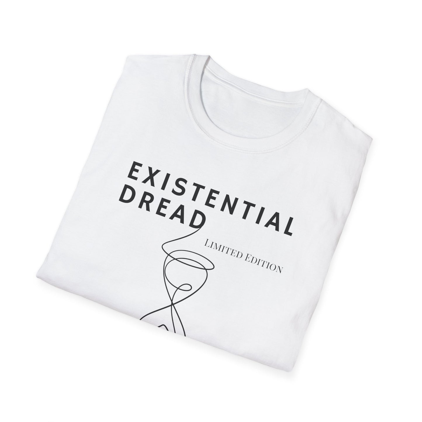 Existential Dread Unisex T-Shirt, Funny Casual Tee, Gift for Philosophers, Unique Graphic Shirt, Everyday Wear, Humor Top