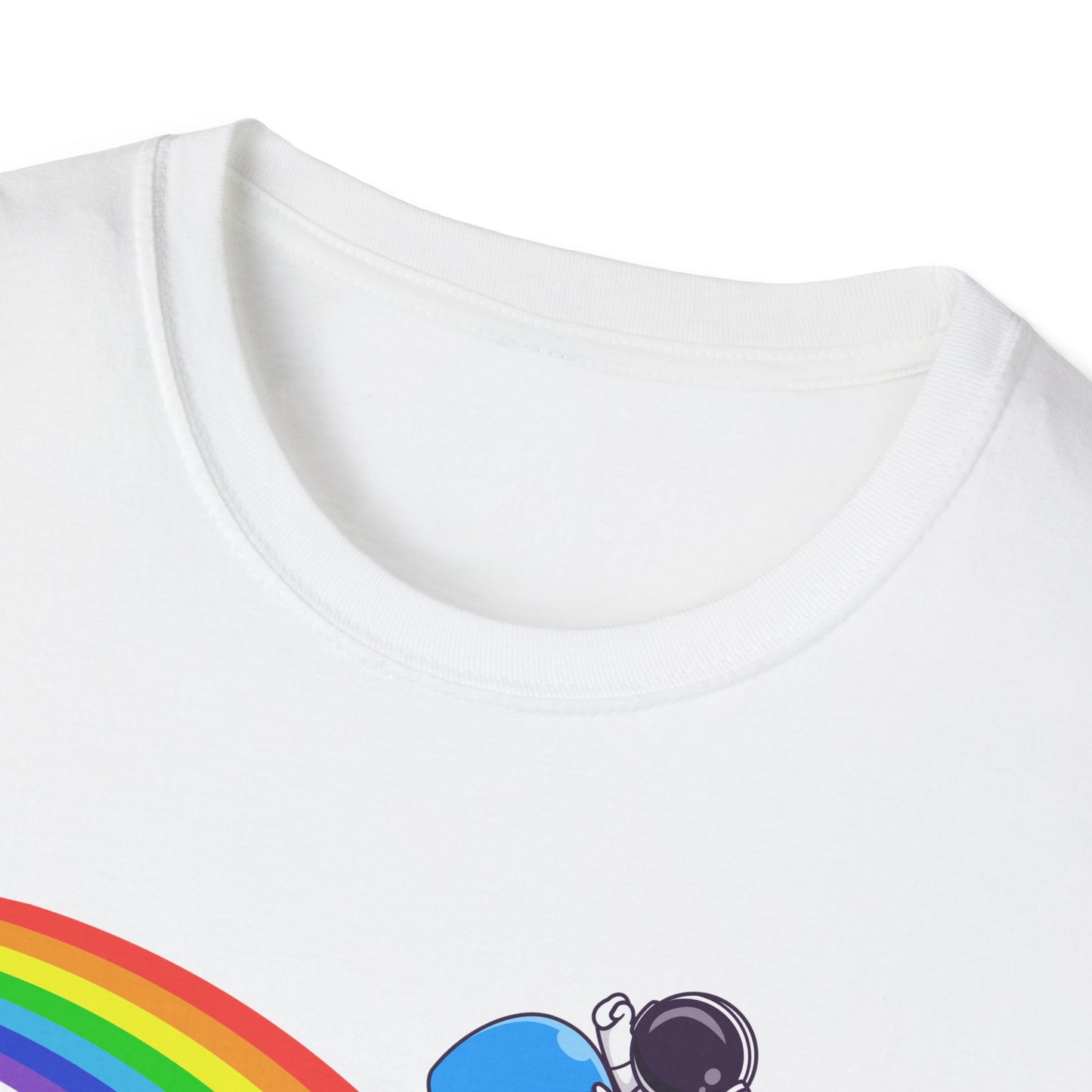 Riding the Spectrum T-Shirt - Joyful Unisex Tee for Celebrations, Gift for Friends, LGBTQ+ Pride, Positive Vibes, Casual Wear