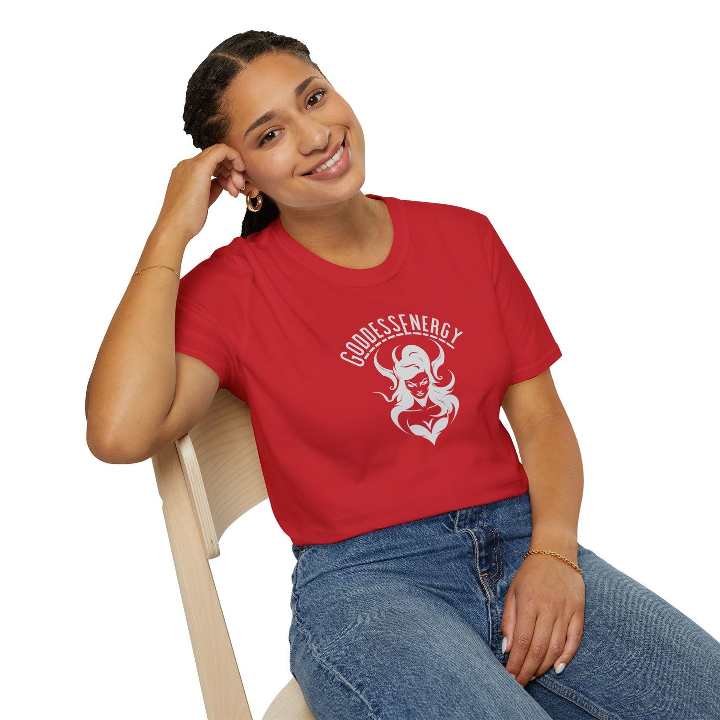Goddess Energy Unisex T-Shirt, Empowering Tee, Feminine Shirt, Gift for Her, Inspirational Apparel