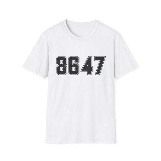 8647 Political Activism Tee, Protest Statement Shirt, Anti-Trump Unisex Top, Resistance Graphic Tee, Liberal Quote T-Shirt