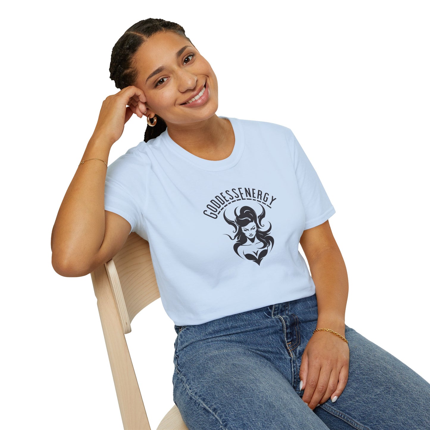 Goddess Energy Unisex T-Shirt, Empowering Tee, Feminine Shirt, Gift for Her, Inspirational Apparel