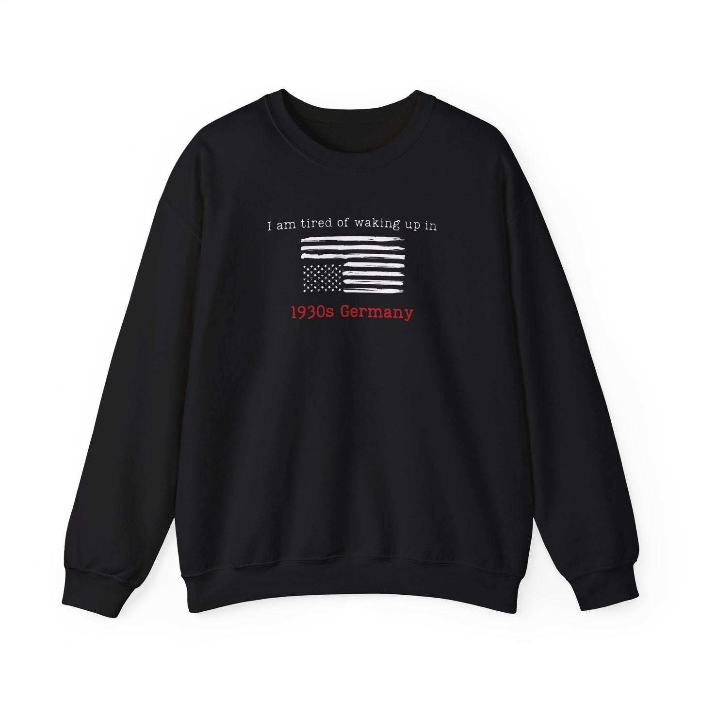 1930s Germany T-Shirt Vintage-Inspired Sweatshirt with 1930s Germany Text, Unisex Cozy Crew, Retro Style Gifts, Casual Wear, Unique Fashion Statement