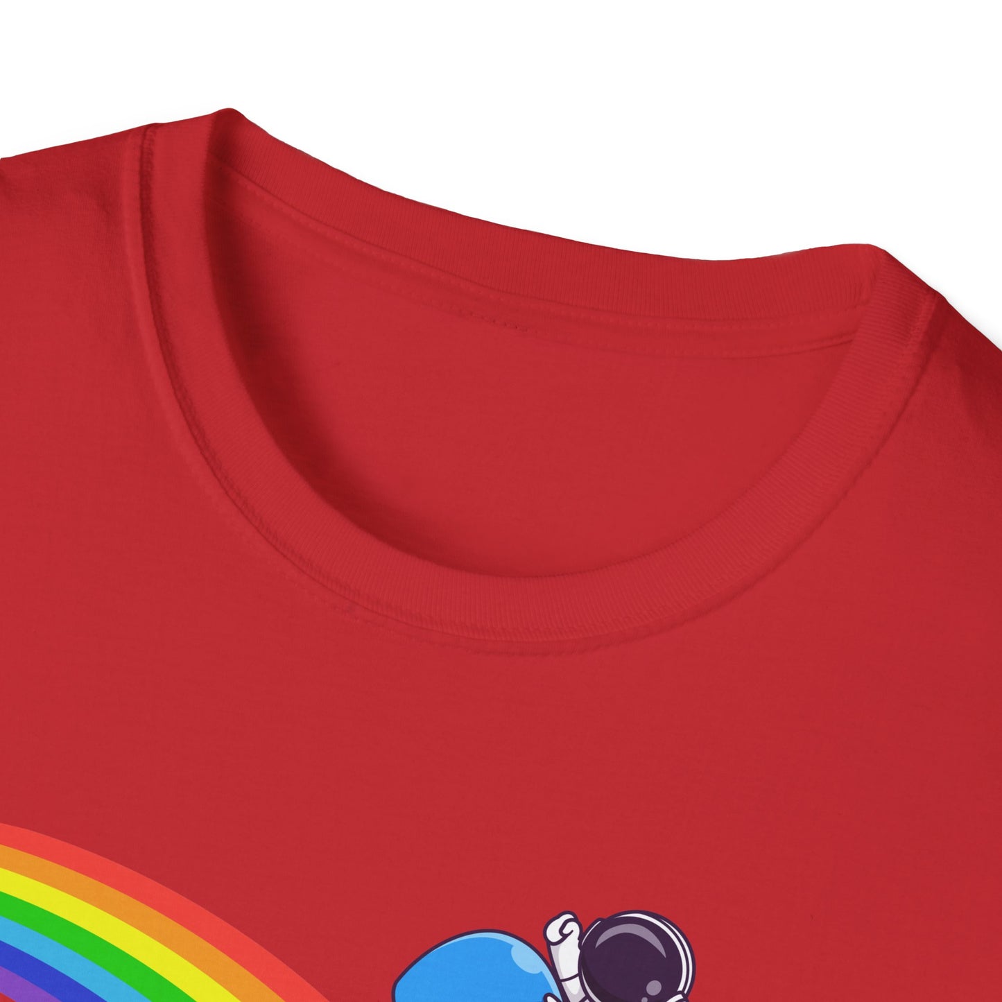 Riding the Spectrum T-Shirt - Joyful Unisex Tee for Celebrations, Gift for Friends, LGBTQ+ Pride, Positive Vibes, Casual Wear