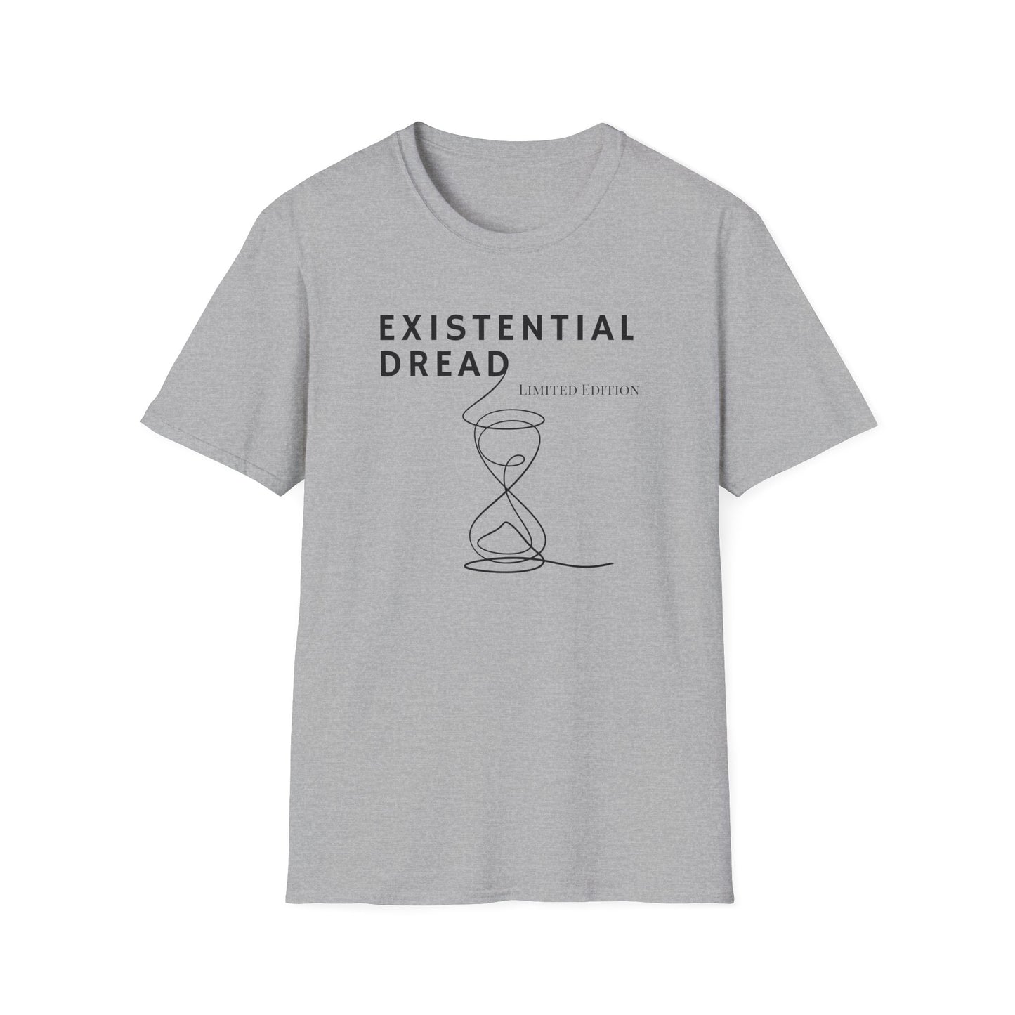 Existential Dread Unisex T-Shirt, Funny Casual Tee, Gift for Philosophers, Unique Graphic Shirt, Everyday Wear, Humor Top