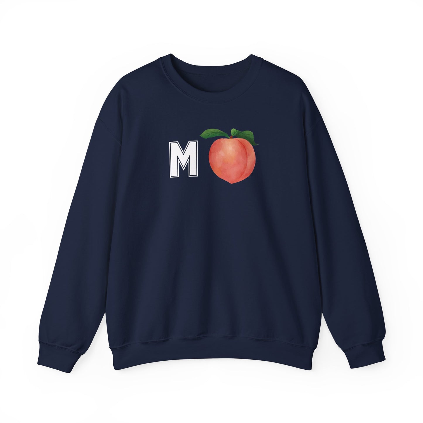 Impeach Unisex Crewneck Sweatshirt, Cozy Graphic Sweatshirt, Comfortable Layer, Gift for Peach Lovers, Casual Fall Apparel