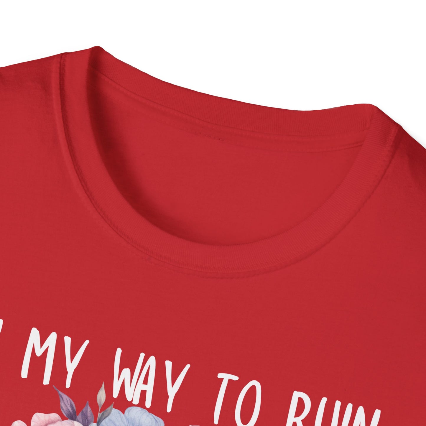 Skull Floral T-Shirt - On My Way to Ruin Something Beautiful, Boho Chic Tee, Edgy Casual Wear, Perfect Gift for Friends, Unique Graphic Tee