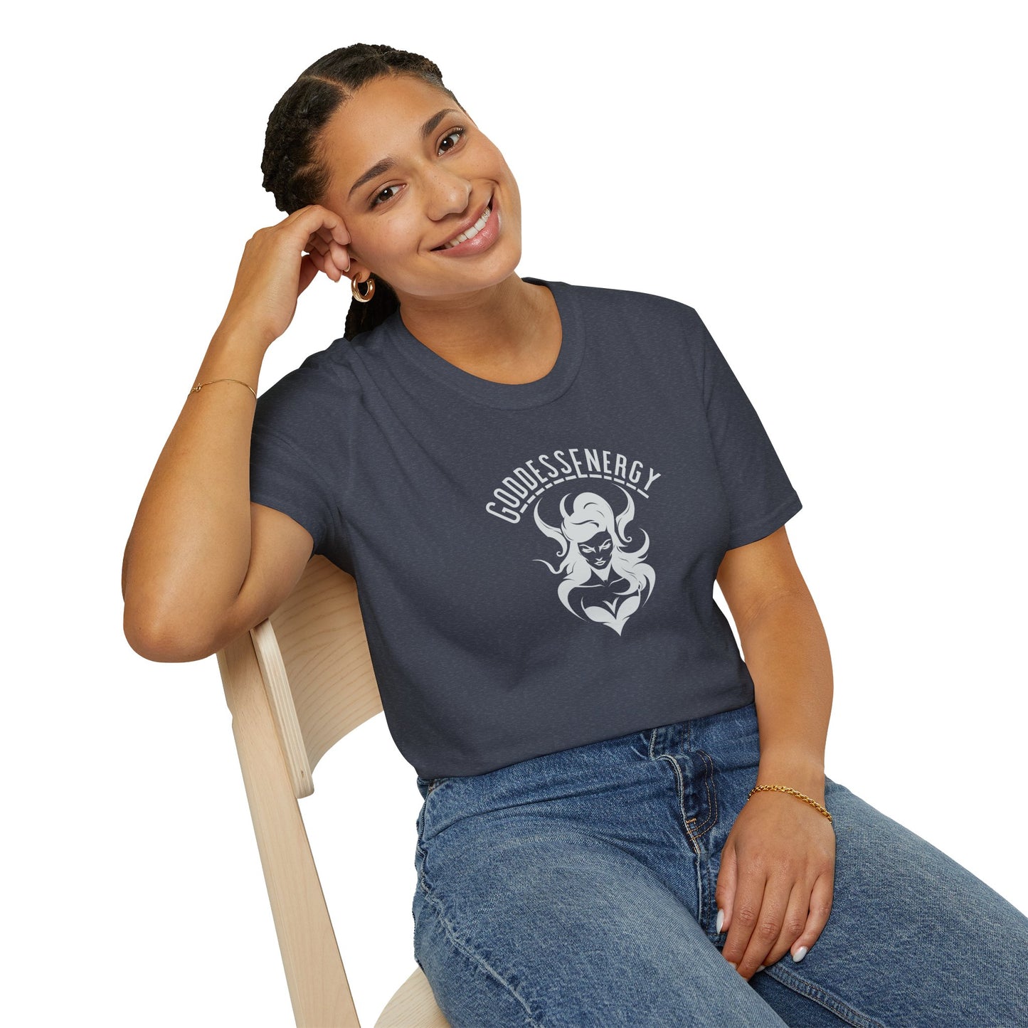 Goddess Energy Unisex T-Shirt, Empowering Tee, Feminine Shirt, Gift for Her, Inspirational Apparel