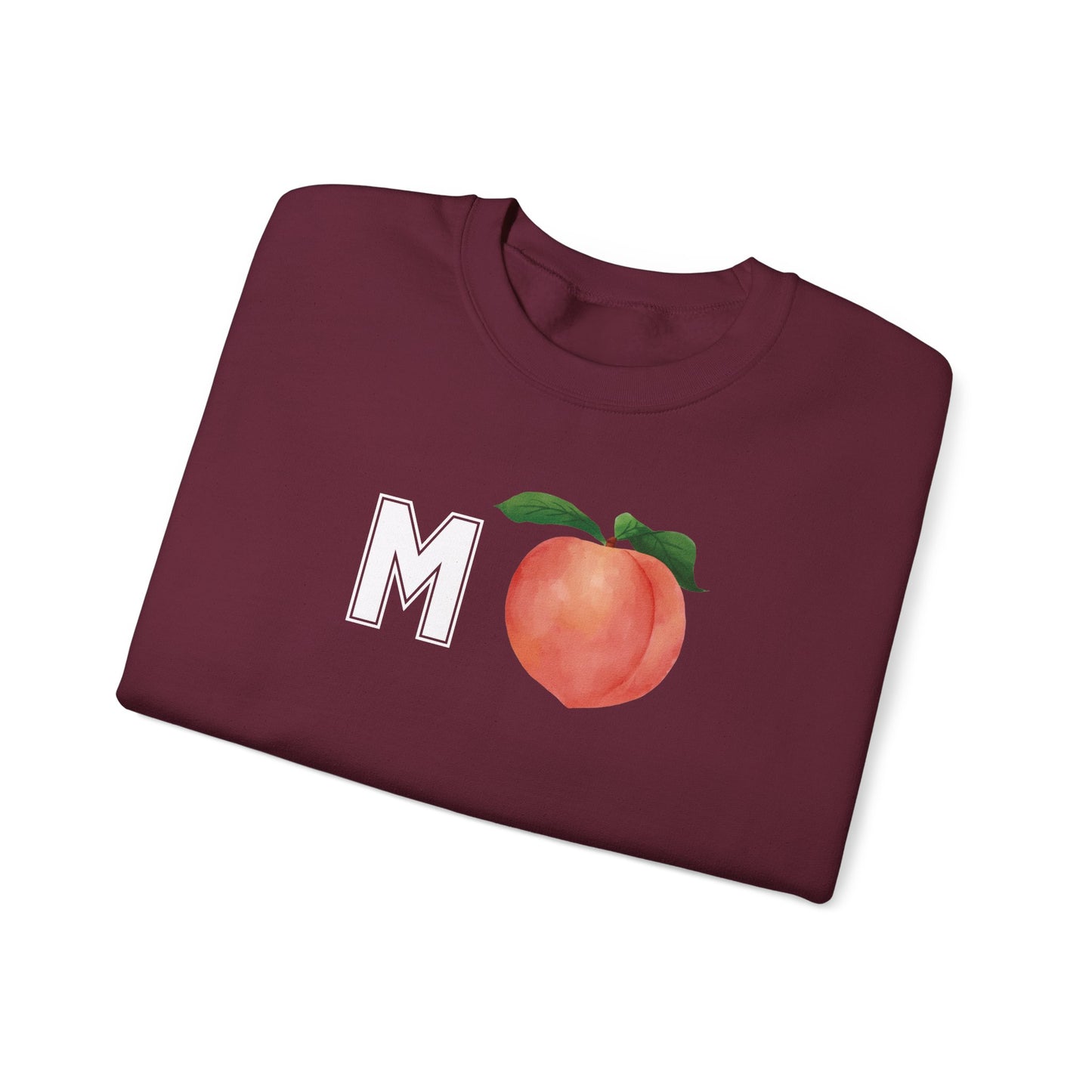 Impeach Unisex Crewneck Sweatshirt, Cozy Graphic Sweatshirt, Comfortable Layer, Gift for Peach Lovers, Casual Fall Apparel