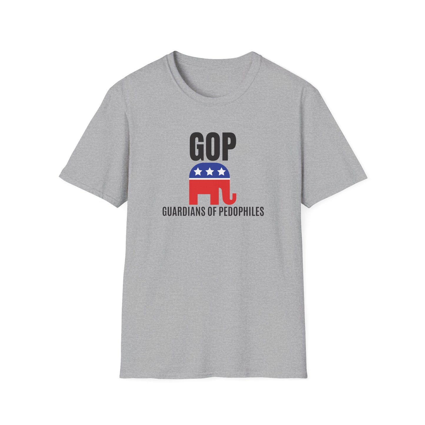 GOP Pedo Unisex Statement T-Shirt, Political Tee, Casual Wear, Gift for Activists, Humor Shirt, Vintage Style, Everyday Fashion