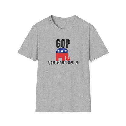 GOP Pedo Unisex Statement T-Shirt, Political Tee, Casual Wear, Gift for Activists, Humor Shirt, Vintage Style, Everyday Fashion