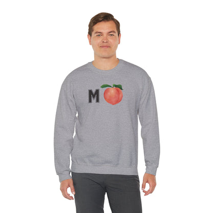 Impeach Unisex Crewneck Sweatshirt, Cozy Graphic Sweatshirt, Comfortable Layer, Gift for Peach Lovers, Casual Fall Apparel