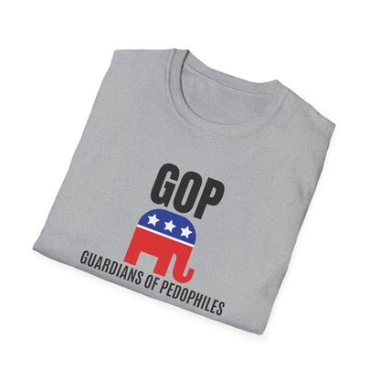 GOP Pedo Unisex Statement T-Shirt, Political Tee, Casual Wear, Gift for Activists, Humor Shirt, Vintage Style, Everyday Fashion