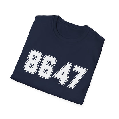 8647 Political Activism Tee, Protest Statement Shirt, Anti-Trump Unisex Top, Resistance Graphic Tee, Liberal Quote T-Shirt