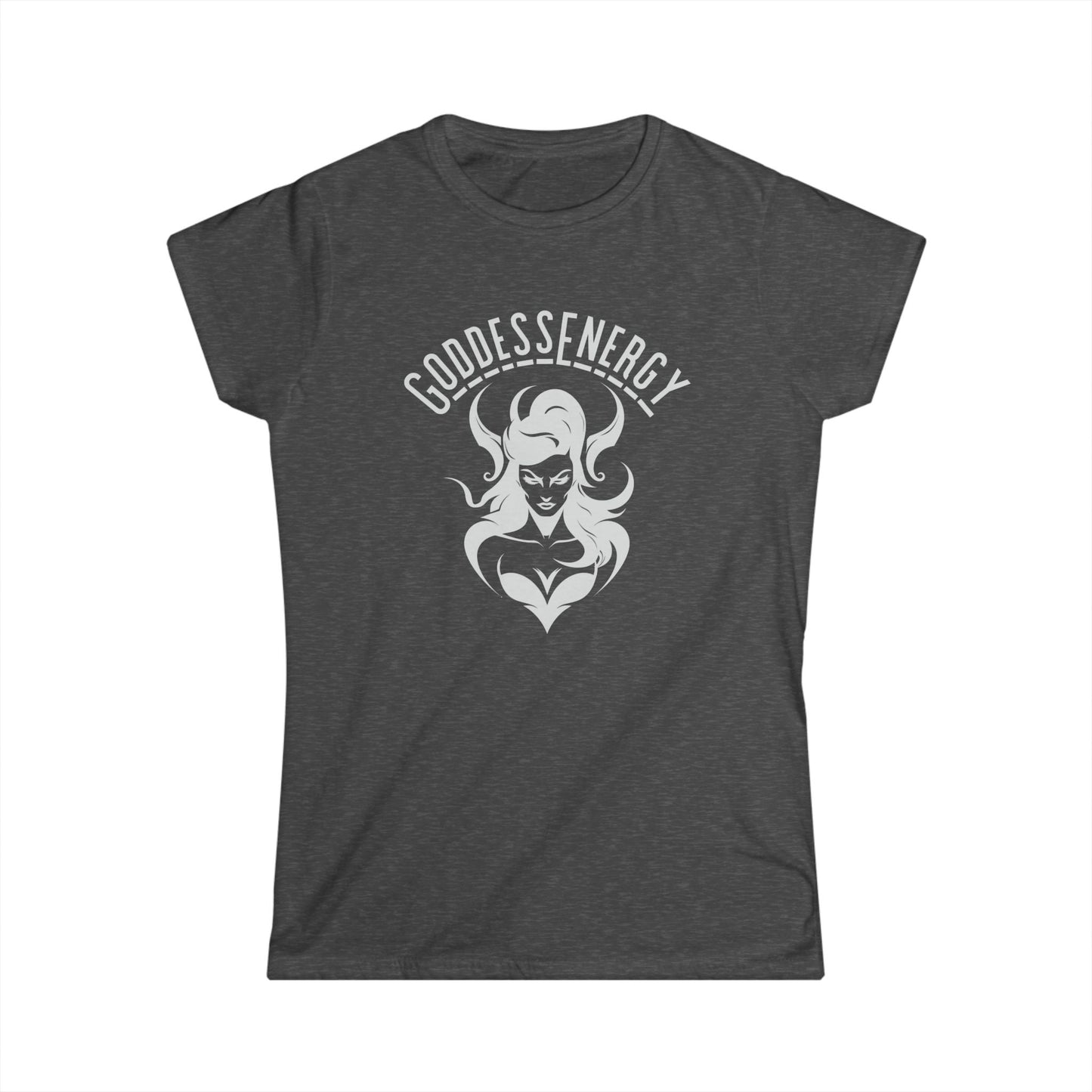 Goddess Energy Tee, Empowerment Shirt, Women's Graphic Tee, Feminine Vibe Top, Gift for Her, Casual Wear, Spiritual T-Shirt