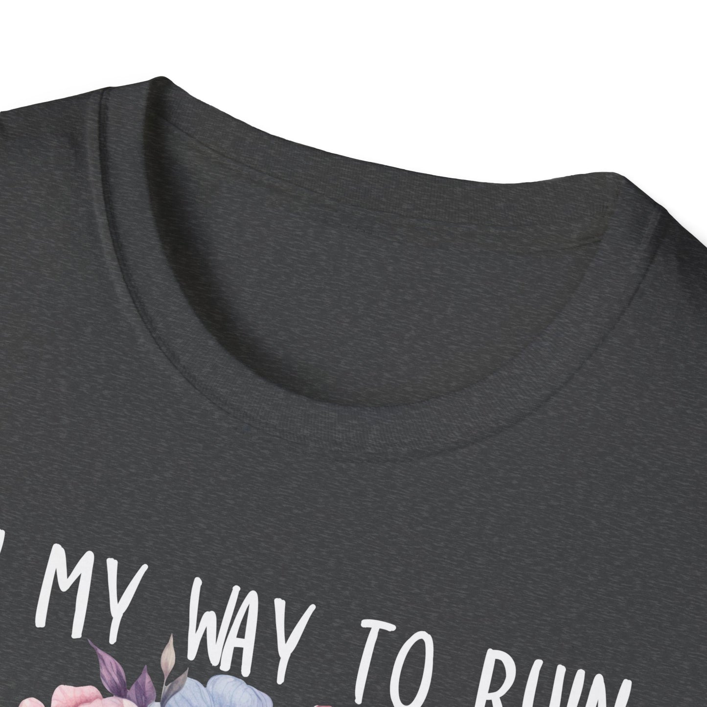 Skull Floral T-Shirt - On My Way to Ruin Something Beautiful, Boho Chic Tee, Edgy Casual Wear, Perfect Gift for Friends, Unique Graphic Tee