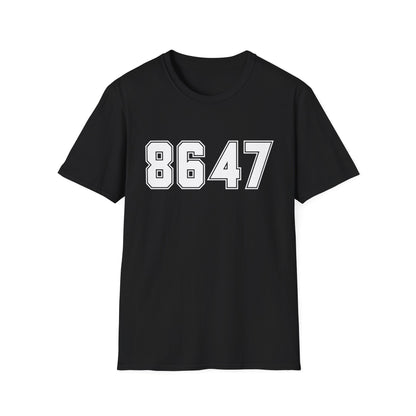 8647 Political Activism Tee, Protest Statement Shirt, Anti-Trump Unisex Top, Resistance Graphic Tee, Liberal Quote T-Shirt