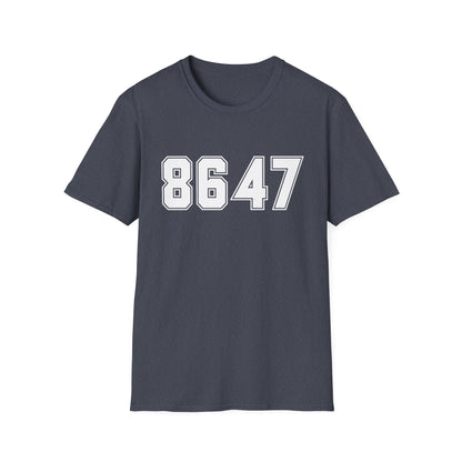 8647 Political Activism Tee, Protest Statement Shirt, Anti-Trump Unisex Top, Resistance Graphic Tee, Liberal Quote T-Shirt