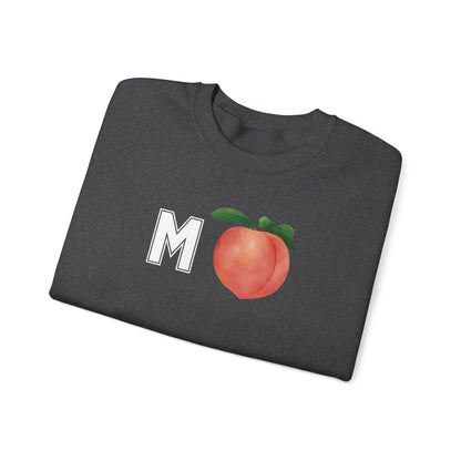 Impeach Unisex Crewneck Sweatshirt, Cozy Graphic Sweatshirt, Comfortable Layer, Gift for Peach Lovers, Casual Fall Apparel