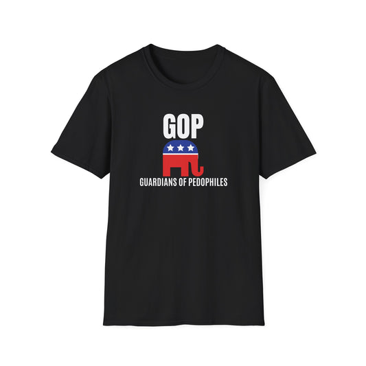 GOP Pedo Unisex Statement T-Shirt, Political Tee, Casual Wear, Gift for Activists, Humor Shirt, Vintage Style, Everyday Fashion