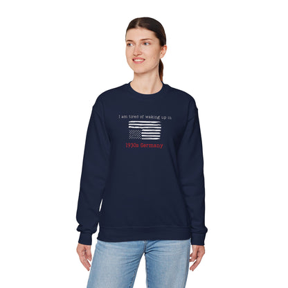 1930s Germany T-Shirt Vintage-Inspired Sweatshirt with 1930s Germany Text, Unisex Cozy Crew, Retro Style Gifts, Casual Wear, Unique Fashion Statement