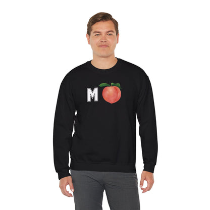 Impeach Unisex Crewneck Sweatshirt, Cozy Graphic Sweatshirt, Comfortable Layer, Gift for Peach Lovers, Casual Fall Apparel