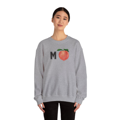 Impeach Unisex Crewneck Sweatshirt, Cozy Graphic Sweatshirt, Comfortable Layer, Gift for Peach Lovers, Casual Fall Apparel